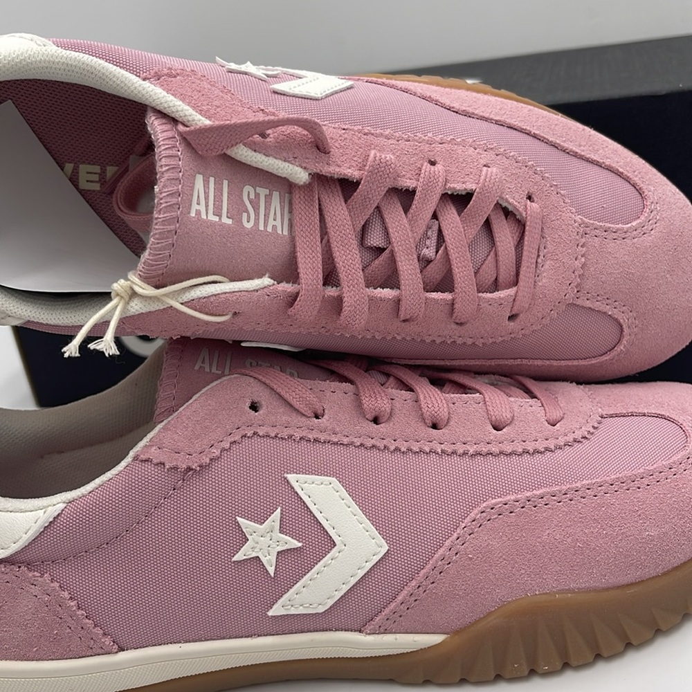 Converse Men’s RUN STAR TRAINER OX LOTUS PINK/EGRET/WHITE A13362C Sneakers - Picture 15 of 16